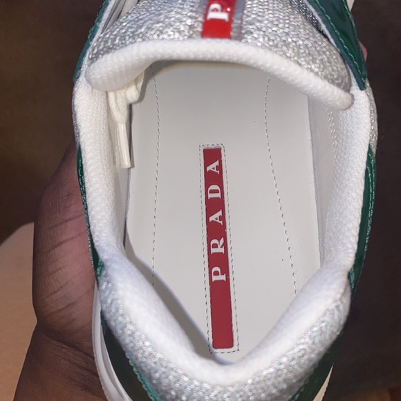 Men Prada Cup Sneakers. Brand new never worn, size 8 but fits like a size 10 - Picture 14 of 14